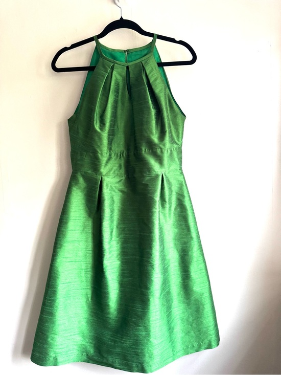 ALFRED SUNG Dresses & Skirts - Alfred Sung Women’s' Emerald Green Fit-and-Flare Dress